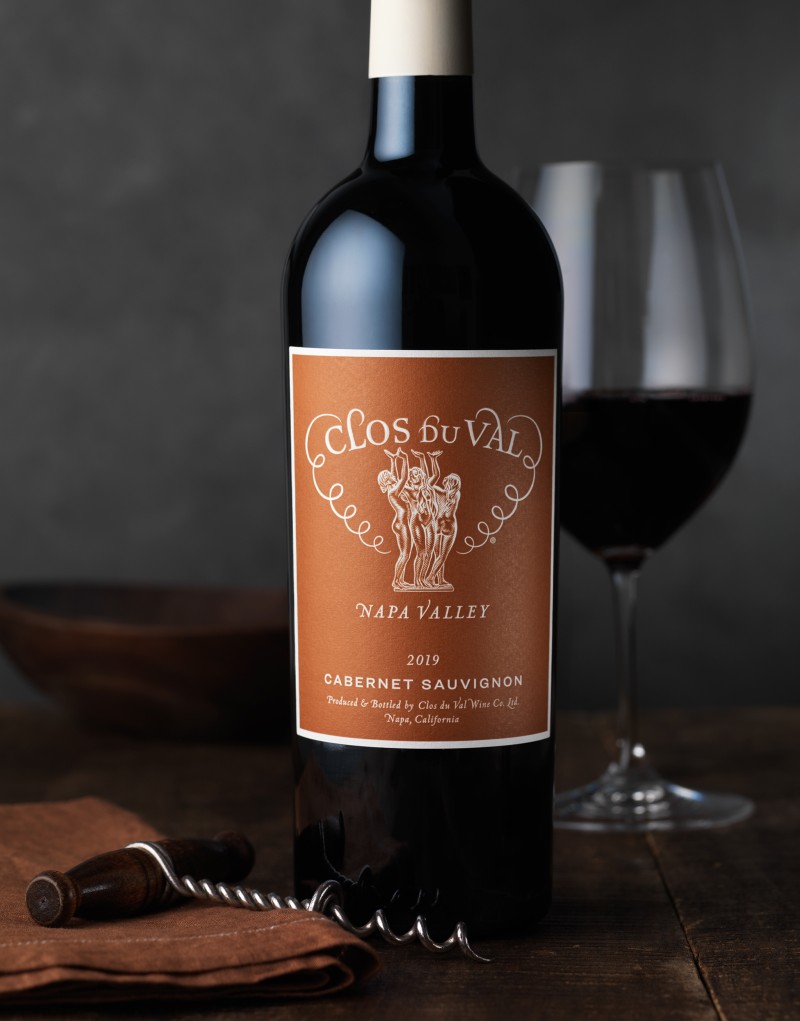 Clos_du_Val_Napa_Valley_Cabernet_Sauvignon_Wine_Packaging_Design_Logo_Primary